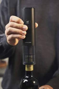 Bar & Vin<Zwilling Enfinigy Elektrisk vinåbner Sort