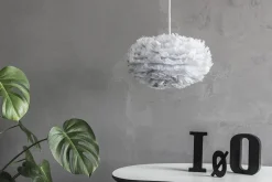 Lampeskærme<UMAGE Eos mini light grey à 35 cm