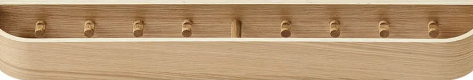 Knager & Knagerækker<Audo Copenhagen Epoch Rack, 79, Nat. Oak