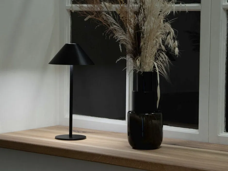 Bordlamper|Trådløse Lamper<House of Sander Era Tale Lamp Black