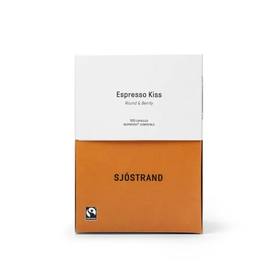 Kaffe & Te<Sjöstrand Coffee Concept Espresso Kiss - 100 Pack