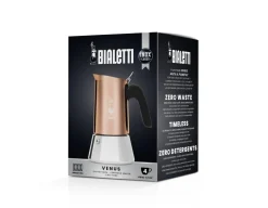 Kaffe & Te<Bialetti Espressokande Venus, 4 kop Kobber