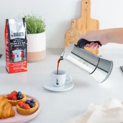 Kaffe & Te<Bialetti Espressokande Venus, 10 kop Stål