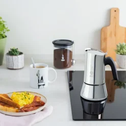 Kaffe & Te<Bialetti Espressokande Venus, 10 kop Stål