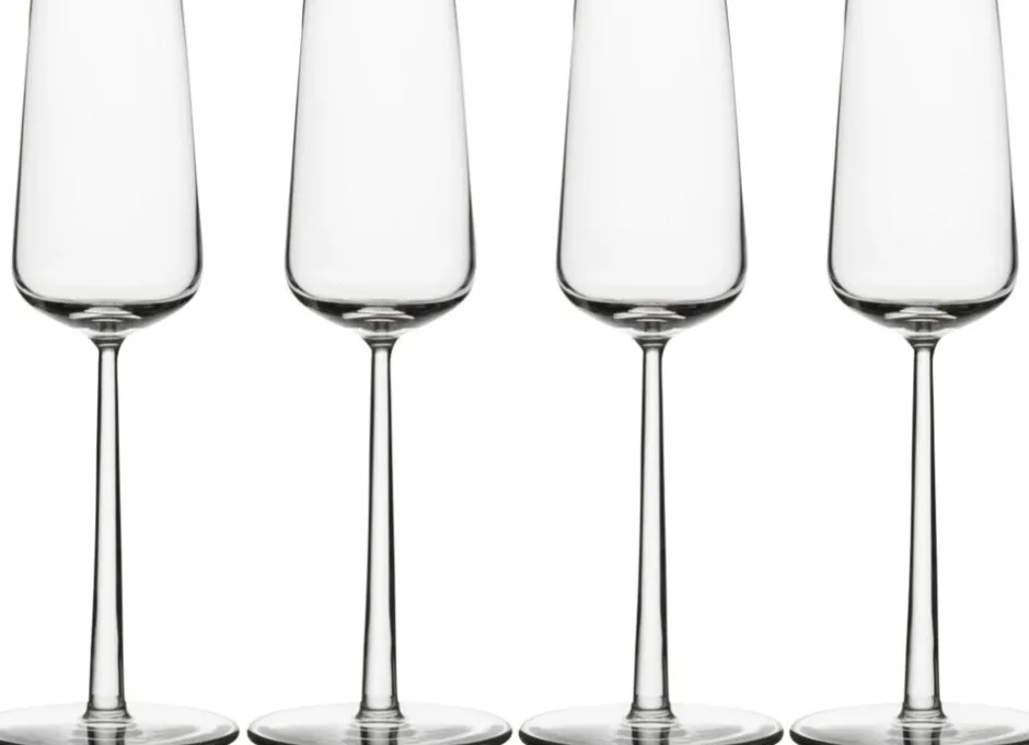 Glas<Iittala ESSENCE 4 STK CHAMPAGNE 21CL 4 STK