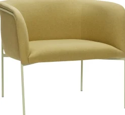 Møbler<Hübsch Eyrie Lounge Chair Yellow