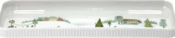 Skåle & Fade<Pillivuyt Fad rektangulært Vinter 36 x 12 cm Hvid Ovnfast porcelæn
