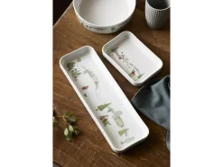 Skåle & Fade<Pillivuyt Fad rektangulært Vinter 36 x 12 cm Hvid Ovnfast porcelæn