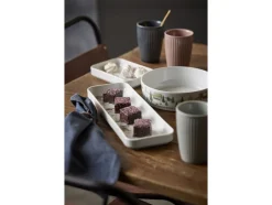 Skåle & Fade<Pillivuyt Fad rektangulært Vinter 36 x 12 cm Hvid Ovnfast porcelæn