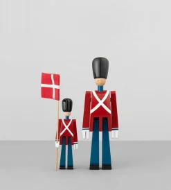 Figurer & Skulpturer<Kay Bojesen Fanebærer mini rød/blå/hvid