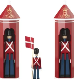 Figurer & Skulpturer<Kay Bojesen Fanebærer mini rød/blå/hvid