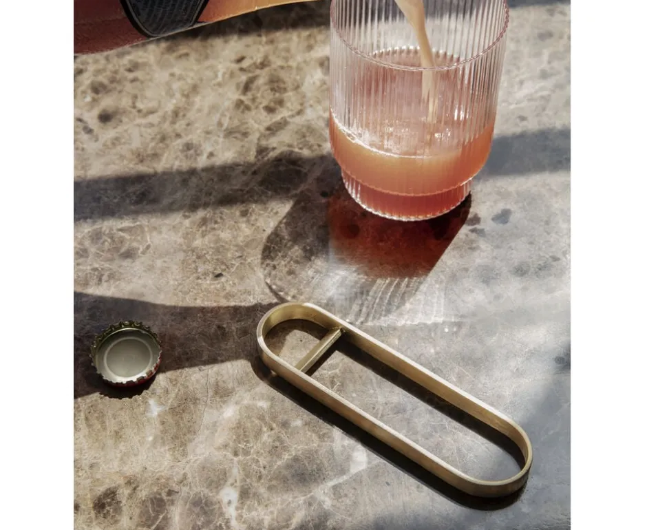 Bar & Vin<Ferm Living Fein Bottle Opener - Brass