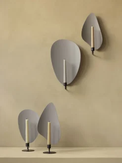 Lys & Lysestager<Audo Copenhagen Flambeau CH, H34 ,Table, Bronzed Br