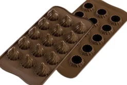 Bageartikler<Silikomart FLAMME CHOKOLADEFORM