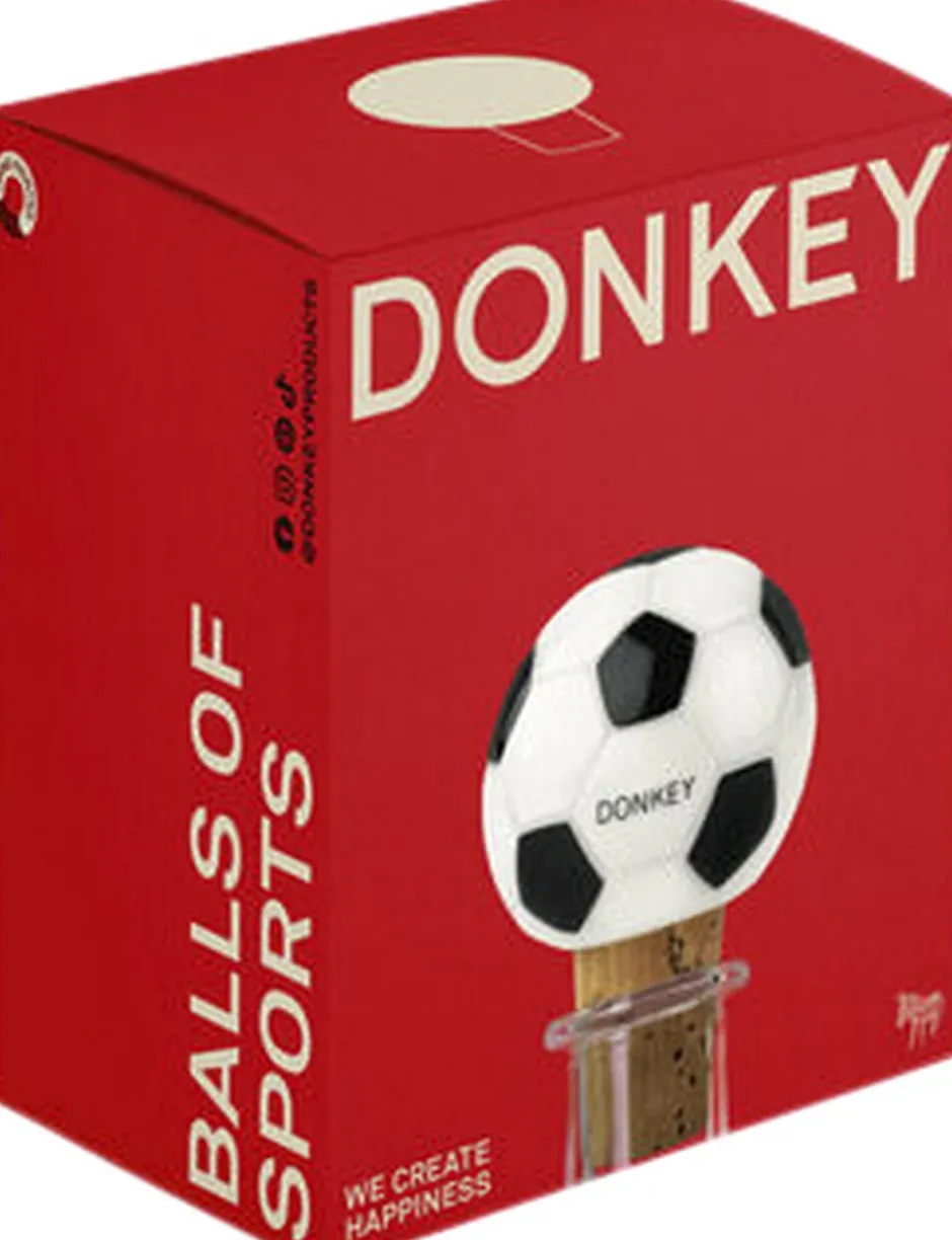Figurer & Skulpturer<Donkey Flaskeprop - Winediver Soccer Ball