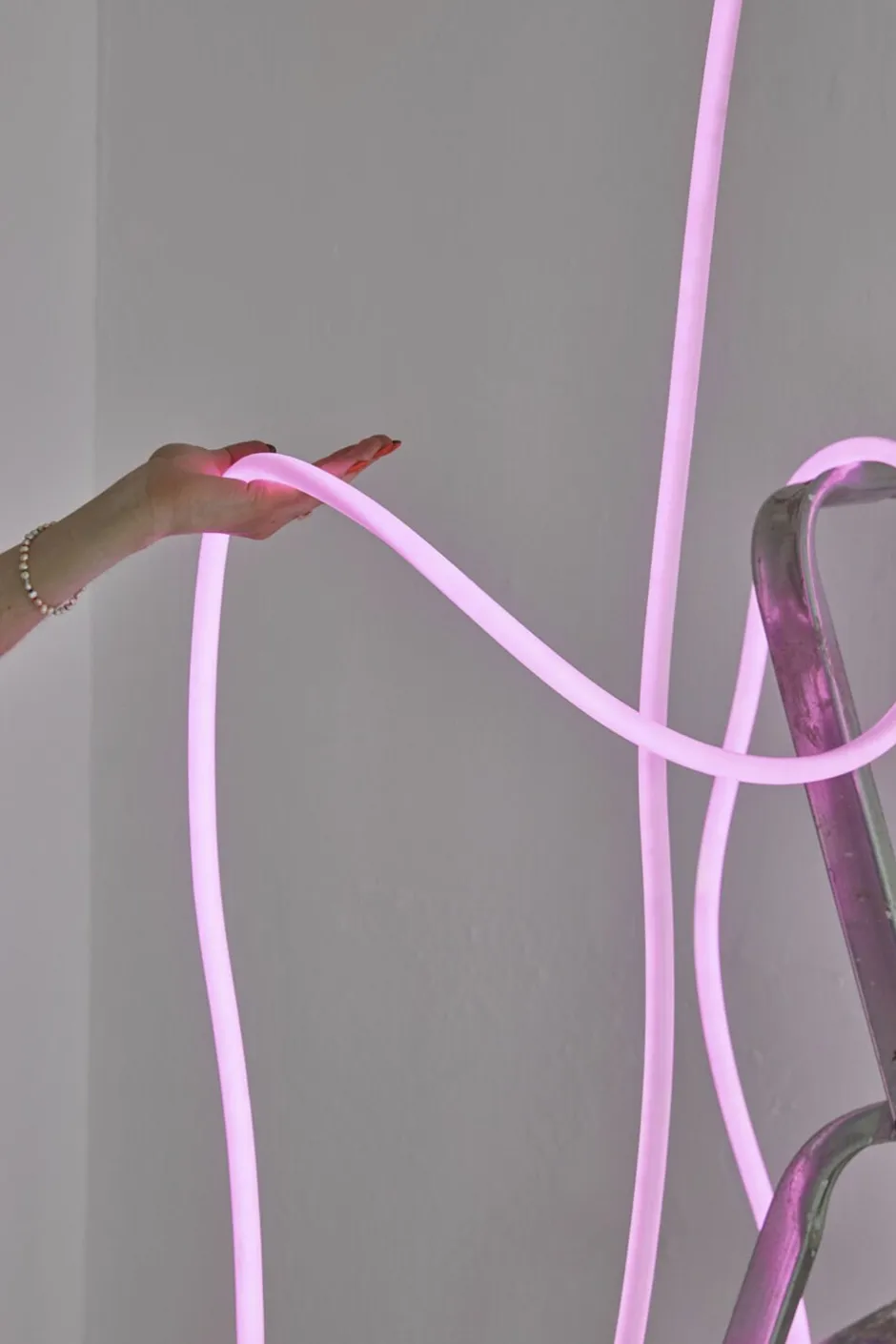 Lyskæder<Studio About FLEX TUBE, 5 M, BRIGHT PINK