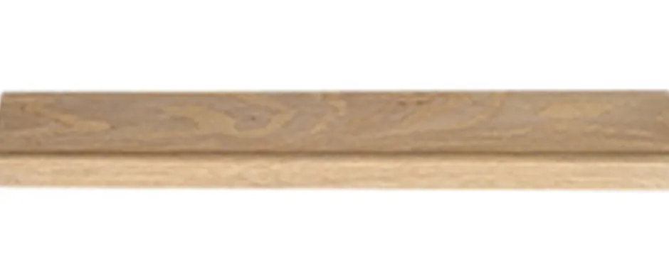Møbler<Ekta Living Floating wall shelf, Oak, small