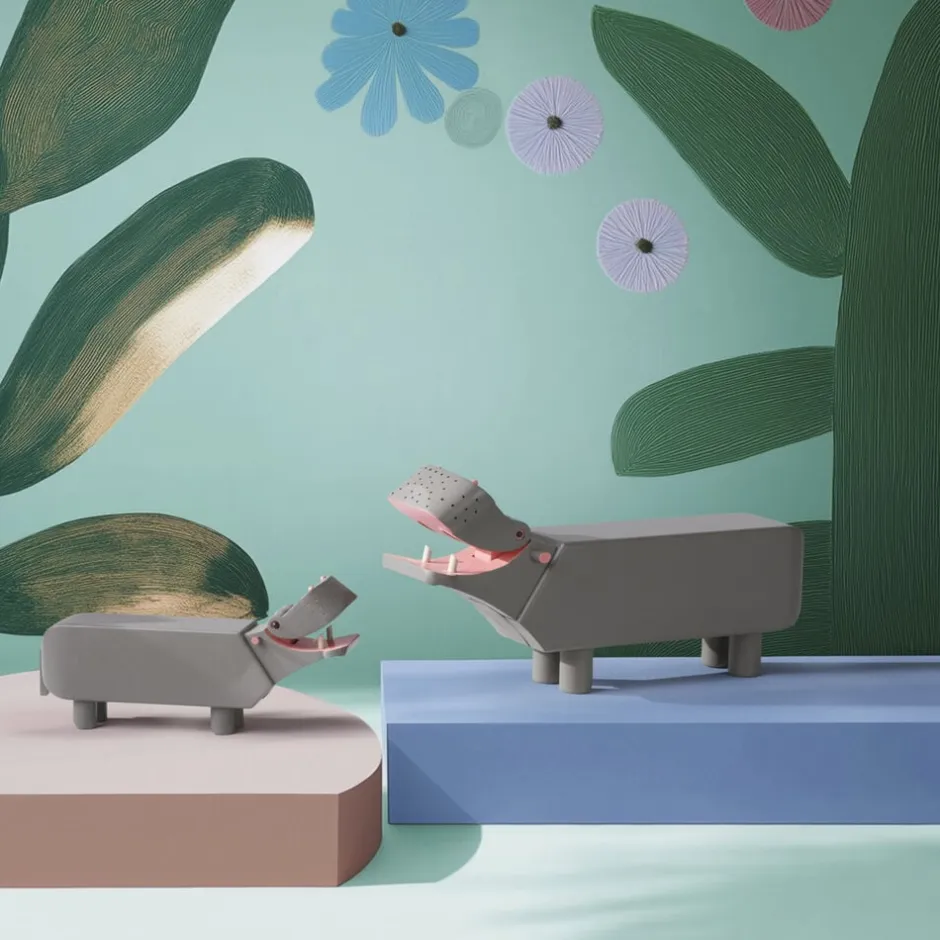 Figurer & Skulpturer<Kay Bojesen Flodhest liliput grå