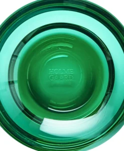 Glas<Holmegaard Flow Vandglas 35 cl emerald green