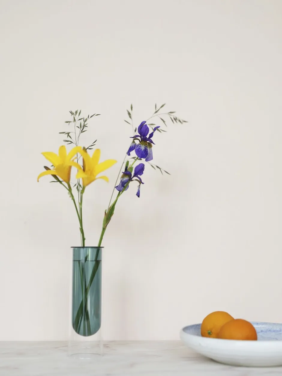 Vaser & Urtepotteskjulere<Studio About FLOWER TUBE, TALL TUBE, CYAN, 65200C