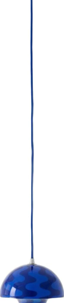 Pendler<&Tradition Flowerpot Pendant VP10 Ø16 cm Cobalt Blue & Twilight Blue pa