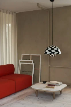 Pendler<&Tradition Flowerpot Pendant VP2, Black/White