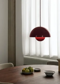 Pendler<&Tradition Flowerpot Pendant VP7, Vermilion Red