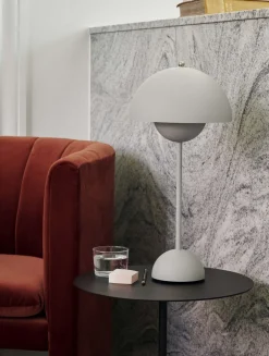 Bordlamper<&Tradition Flowerpot VP3, Table Lamp Mat grå