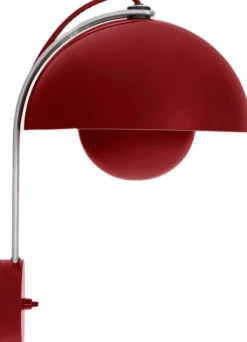 Væglamper<&Tradition Flowerpot Wall Lamp VP8, Vermilion Red
