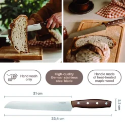 Køkkenknive & Sakse<Fiskars Folken Brødkniv 21cm