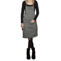 Tekstiler Til Køkkenet<DutchDeluxes Forklæde BBQ Style Apron Grey Green