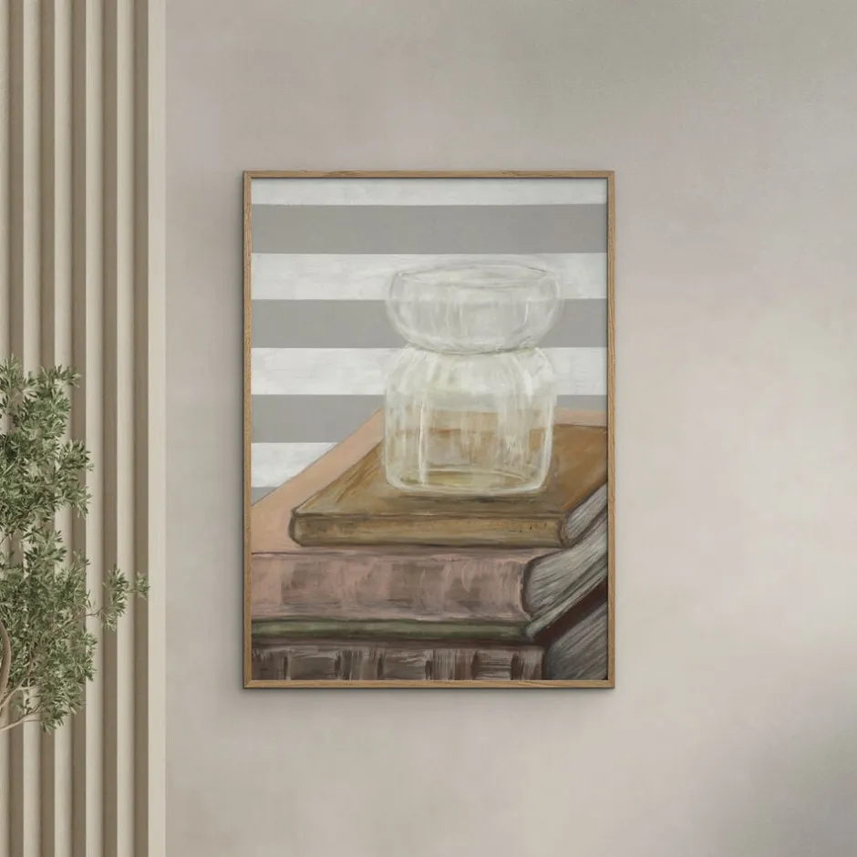 Plakater & Rammer<Poster & Frame Form Faktory - Grandpas Books Flerfarvet
