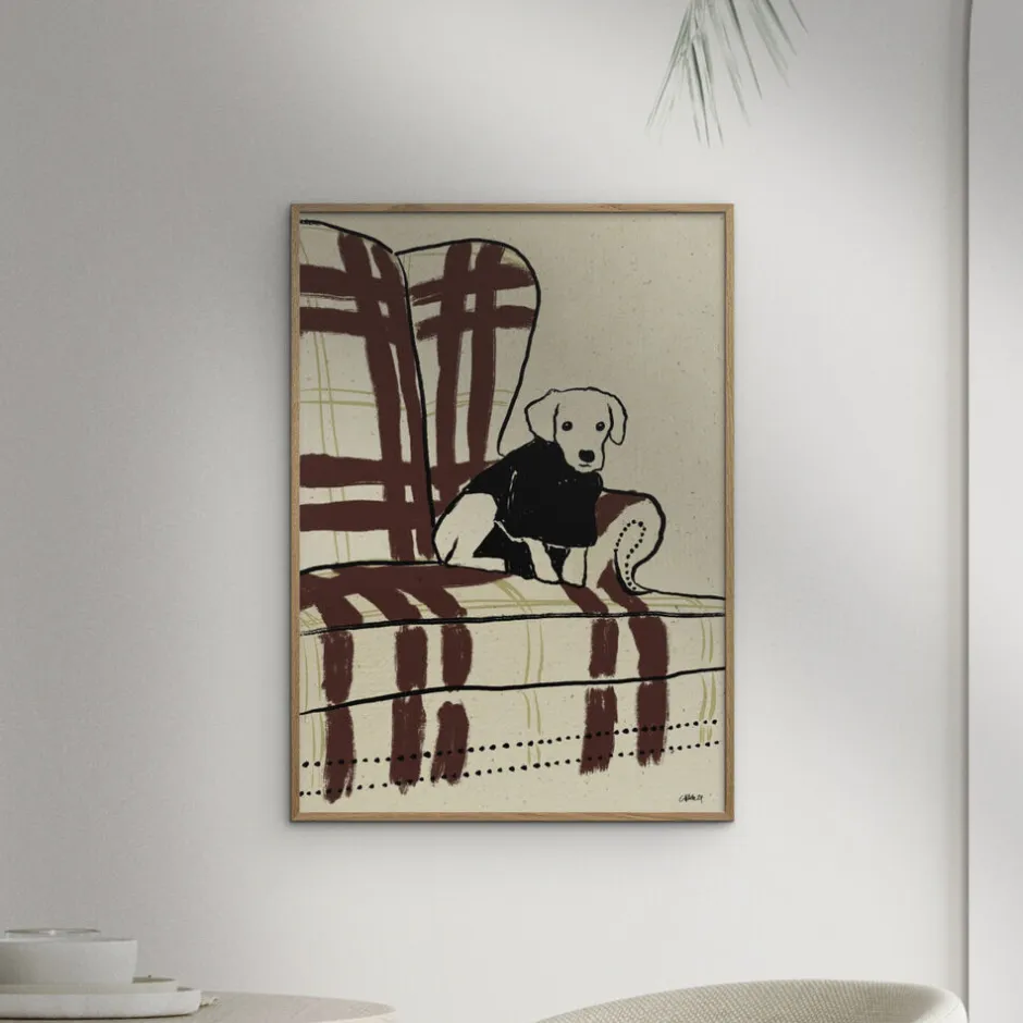Plakater & Rammer<Poster & Frame Form Faktory - RL Dog Flerfarvet