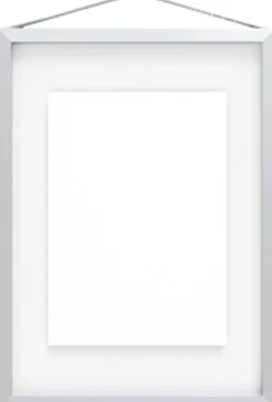 Plakater & Rammer<Moebe Frame, Brushed Aluminium, A4
