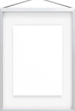 Plakater & Rammer<Moebe Frame, Brushed Aluminium, A4