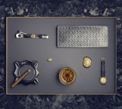 Opbevaring|Tilbehør Til Bordet<GEJST FRAME Tray Large Oak Grey