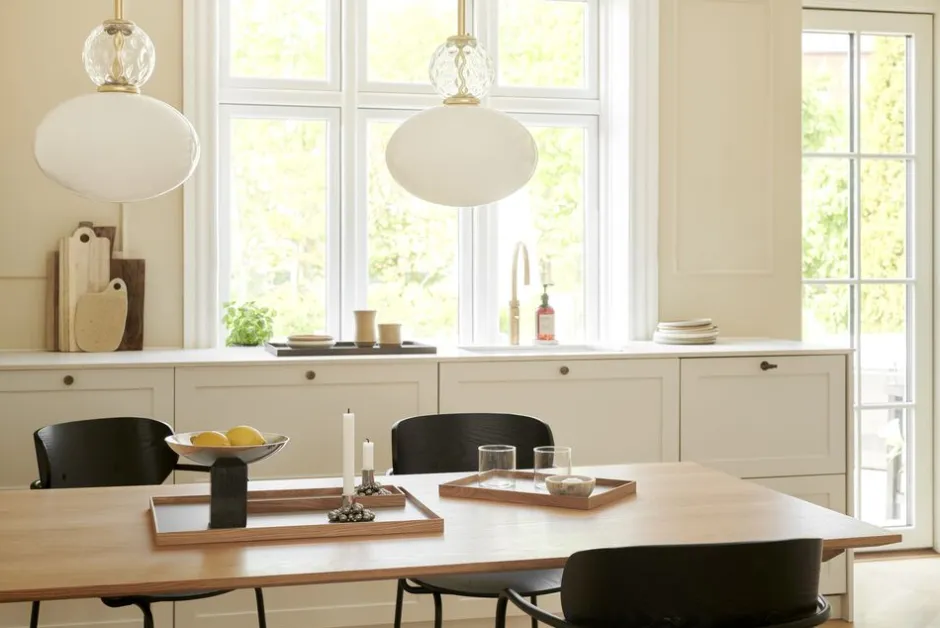 Opbevaring|Tilbehør Til Bordet<GEJST FRAME Tray Medium Oak Grey