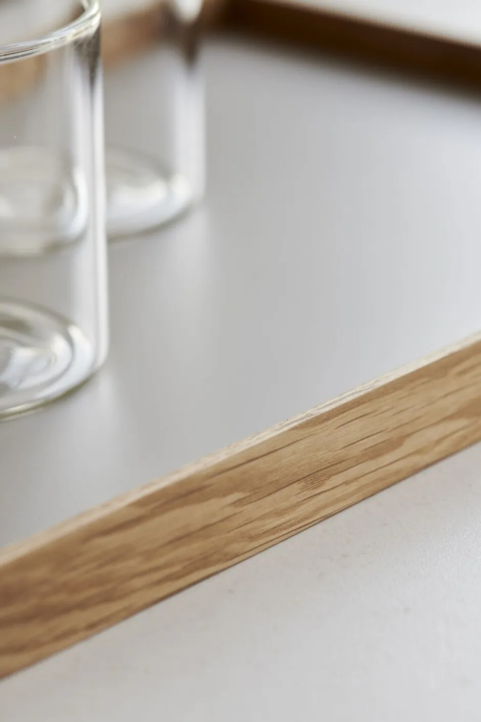 Opbevaring|Tilbehør Til Bordet<GEJST FRAME Tray Medium Oak Grey
