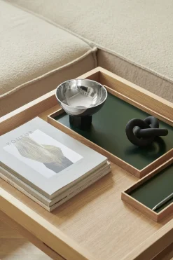 Tilbehør Til Bordet<GEJST Frame tray medium oak/green