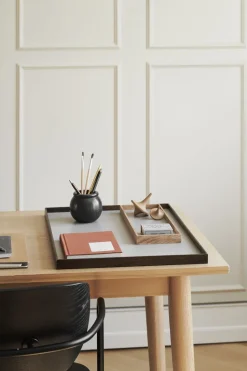 Opbevaring|Tilbehør Til Bordet<GEJST FRAME Tray Small Oak Grey