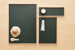 Tilbehør Til Bordet<GEJST Frame tray small oak/green