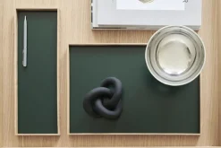Tilbehør Til Bordet<GEJST Frame tray small oak/green