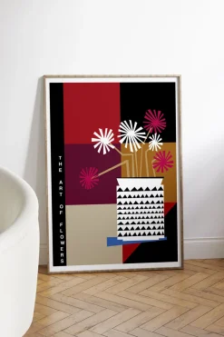 Plakater & Rammer<Poster & Frame Frances Collett - The Art Of Flowers Pink Flerfarvet