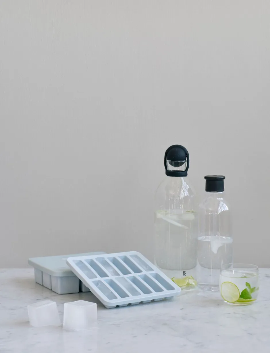 Bar & Vin<RIG TIG FREEZE-IT isterningbakke med låg light blue