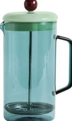 Kaffe & Te<Hay French Press Brewer-Aqua