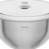 Opbevaring<Zwilling Fresh & Save BOWLS Vakuumskål L / 26 cm, Rustfrit stål, Sølv
