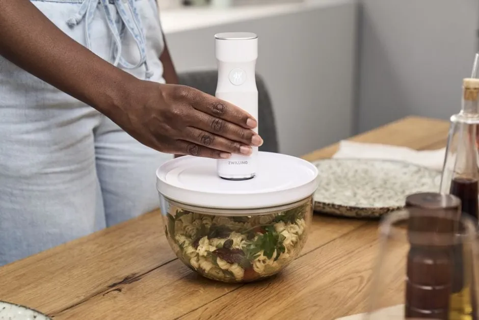 Køkkenmaskiner<Zwilling Fresh & Save BOWLS Vakuumskål M / 19 cm, Glas, Gennemsigtig