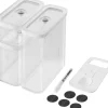 Opbevaring<Zwilling Fresh & Save CUBE Sæt M5 gennemsigtig-hvid