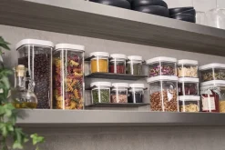 Opbevaring<Zwilling Fresh & Save CUBE Sæt M5 gennemsigtig-hvid