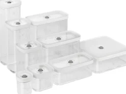 Opbevaring<Zwilling Fresh & Save CUBE Sæt S6 gennemsigtig-hvid
